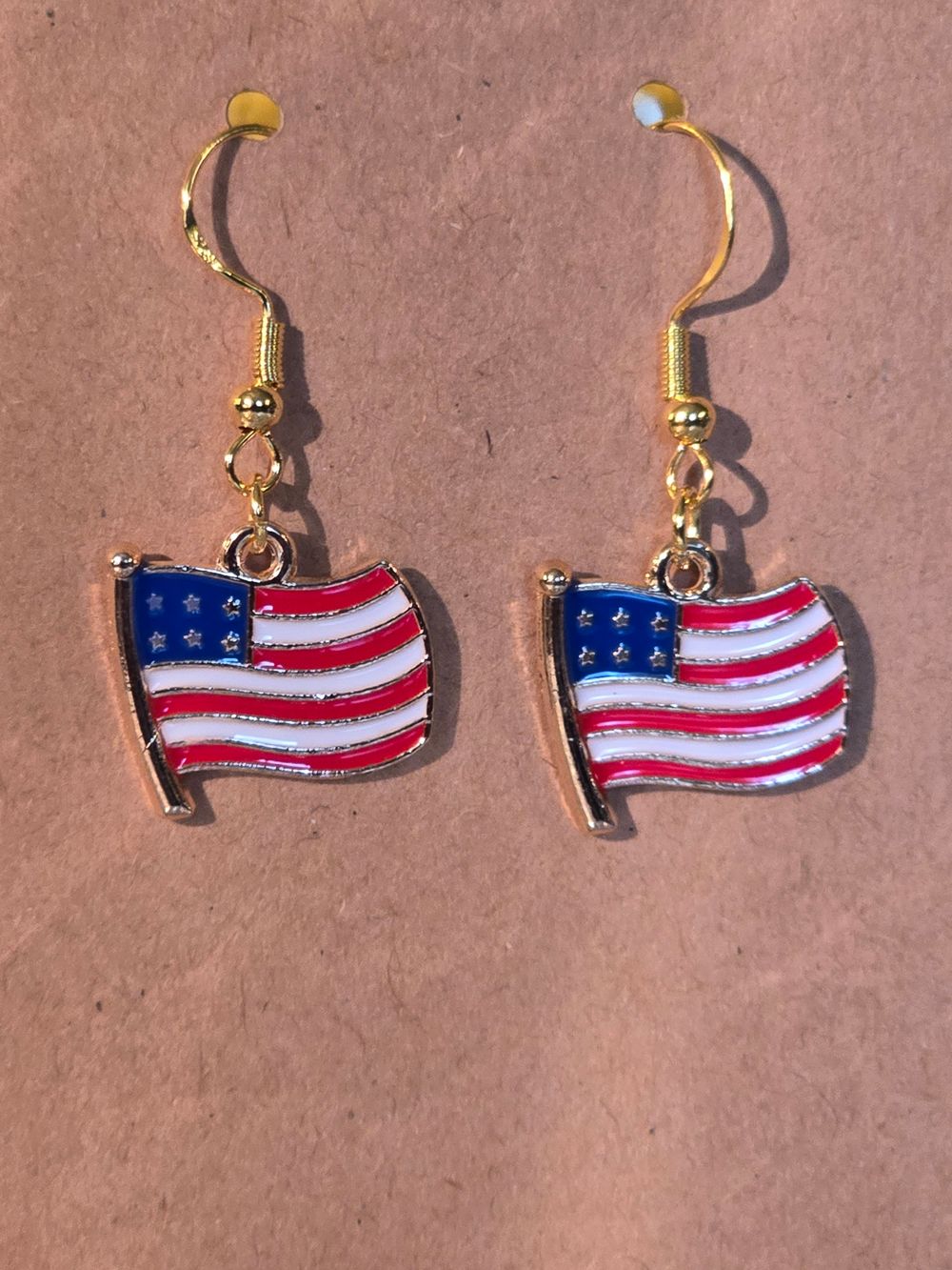 American Flag Earrings