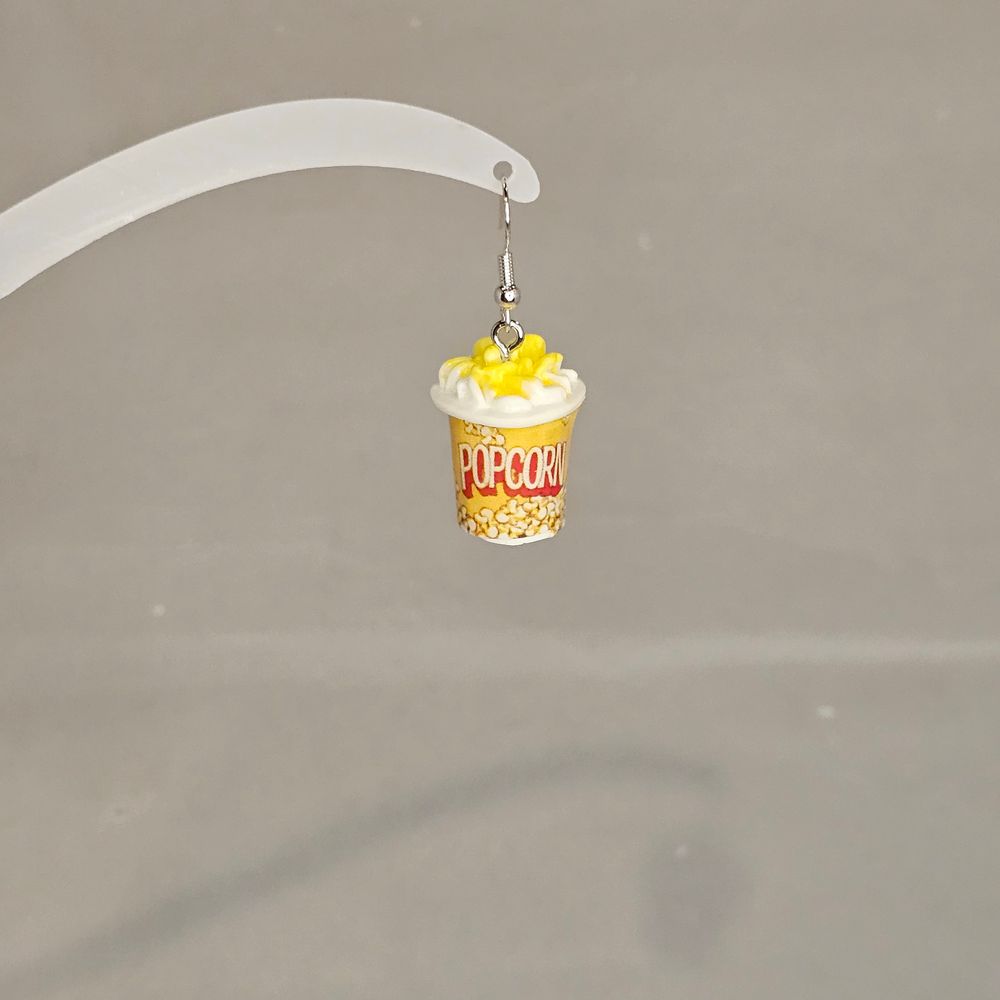 Item #8 Popcorn Bucket Earring