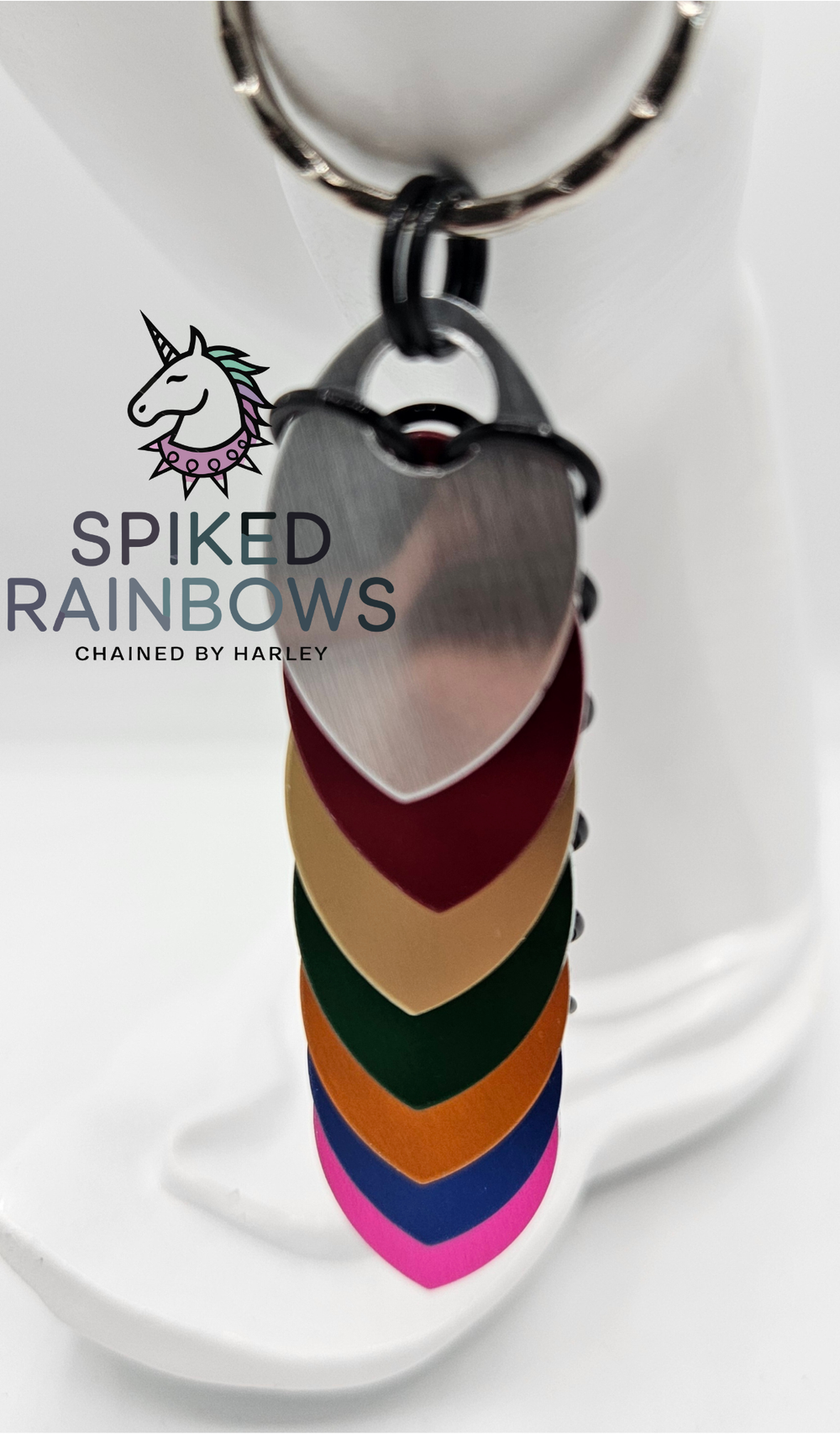 Scale Fidget Keychain