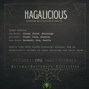 Hagalicious Scent Profile by Gory Dreadful Candle Co