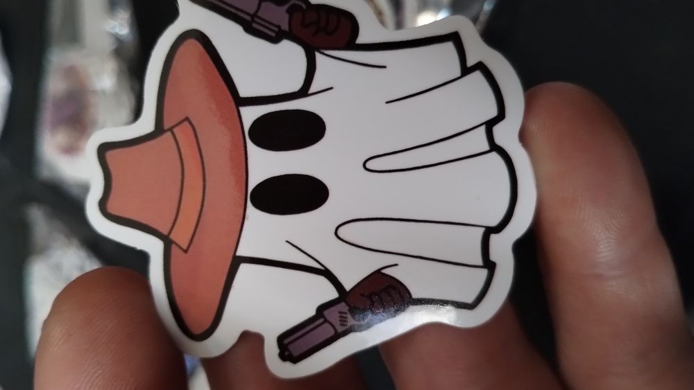 Ghost Stickers 