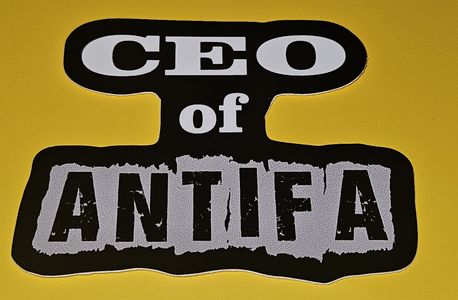 CEO of Antifa sticker