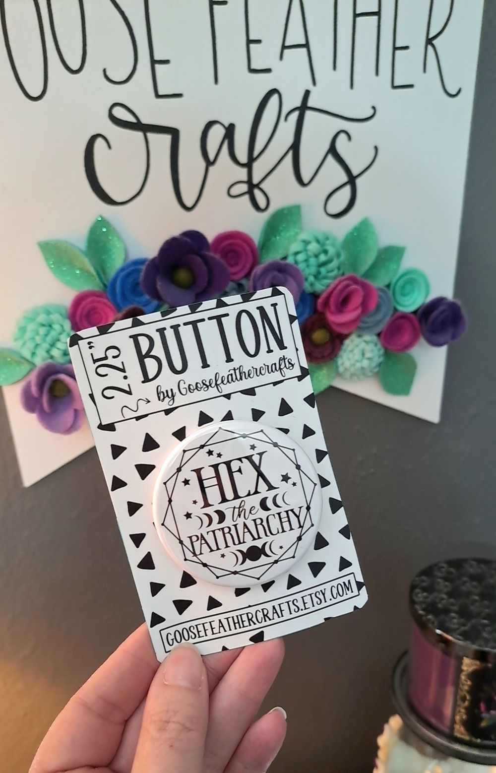 Novelty Button --- 2.25" Round Button