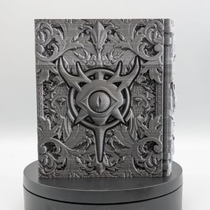 The back of the tome.