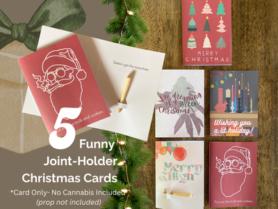Joint-holder Holiday Cards in 5 Designs