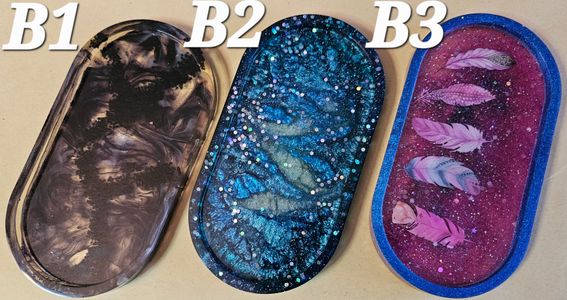 B 1 - 3 tray options