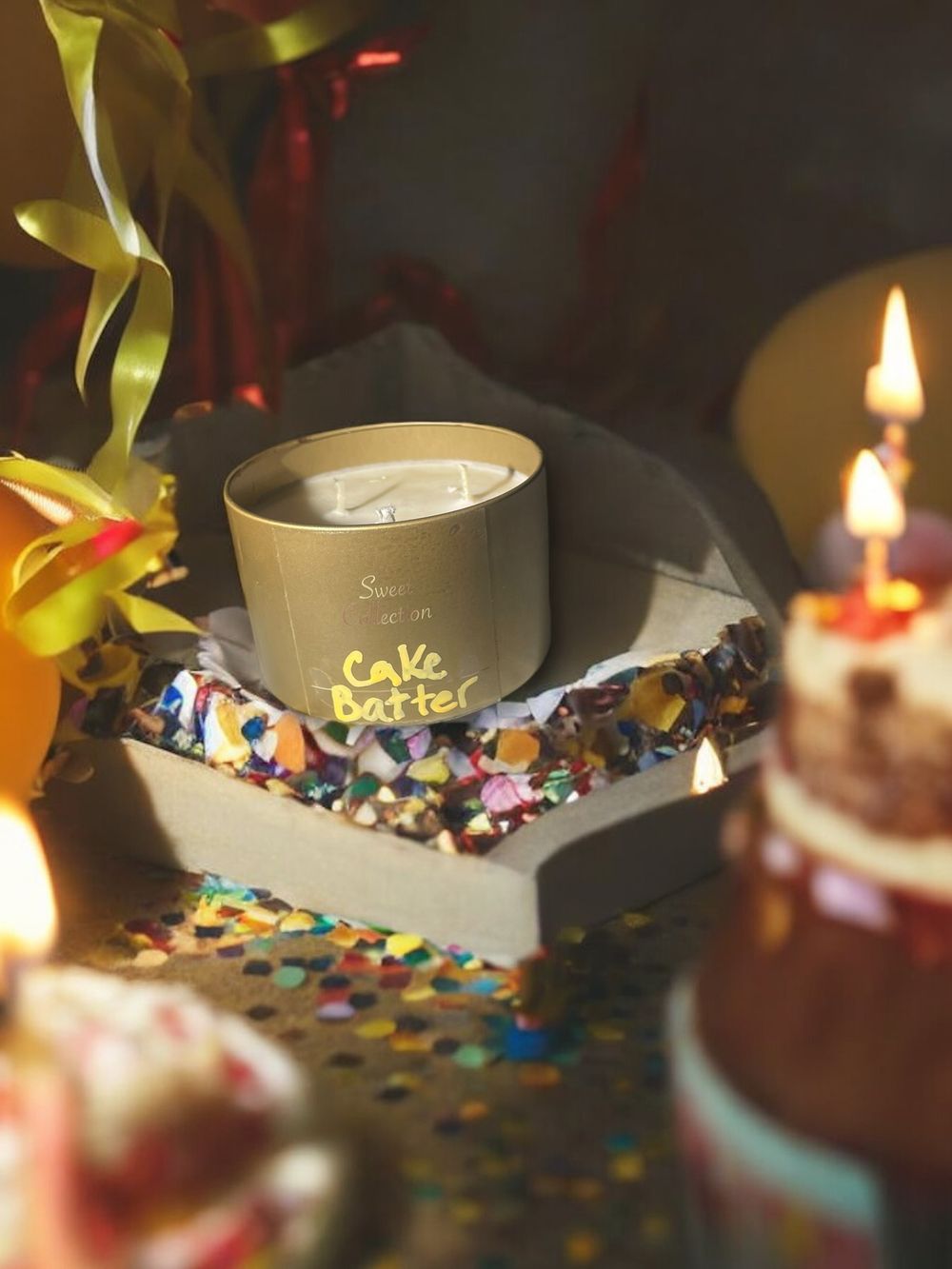 Cake batter 8oz. Candle 