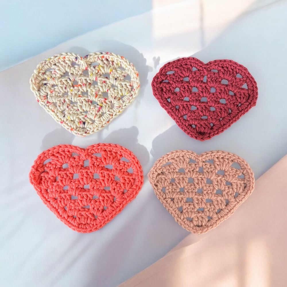 Heart Coasters