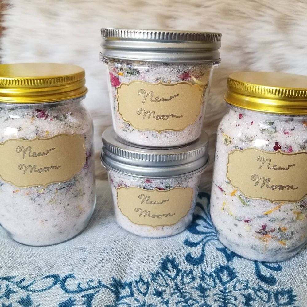New Moon Ritual Bath Salts