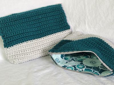 Teal Silver Paisley 