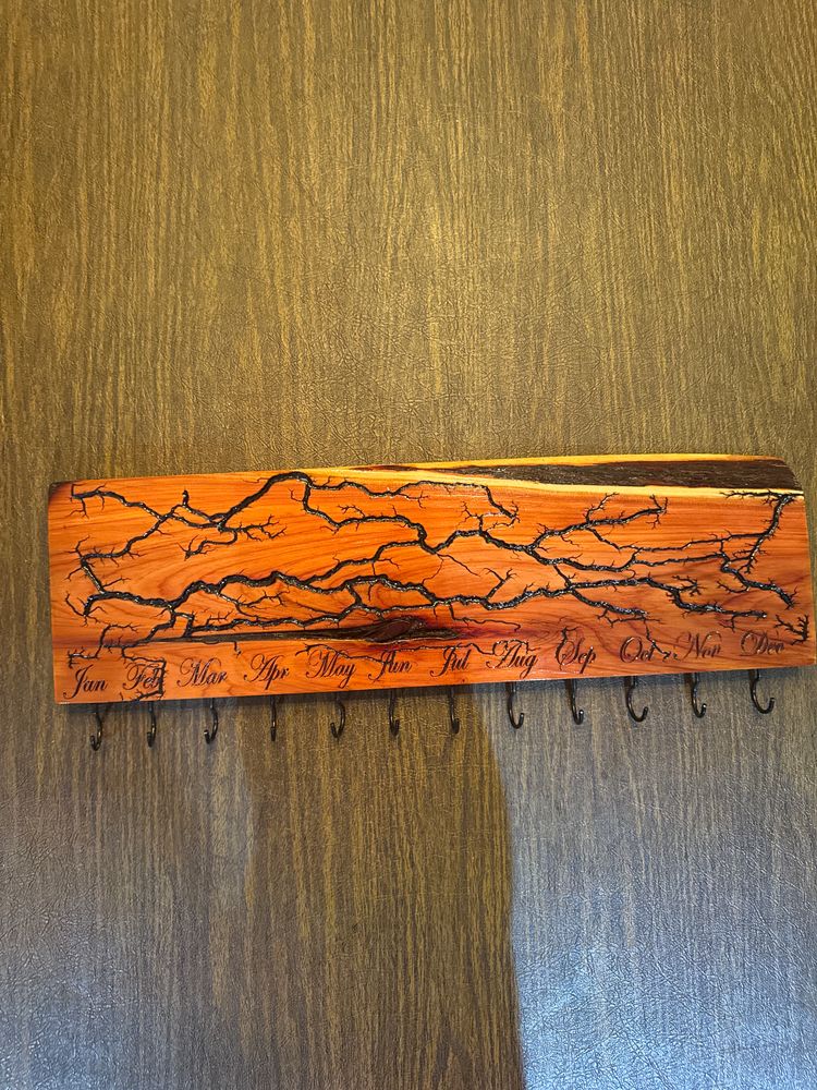 Lighting Live Edge birthday/anniversary