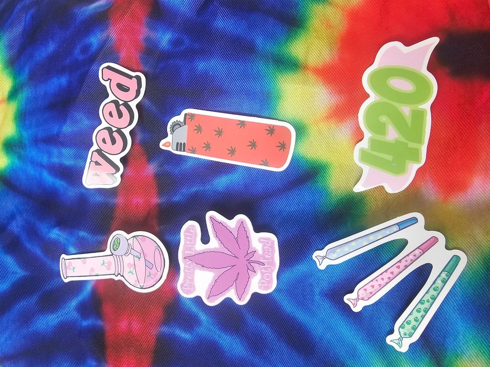 420 Stickers