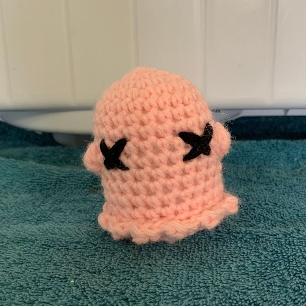 Pink Pastel Ghost Plushie