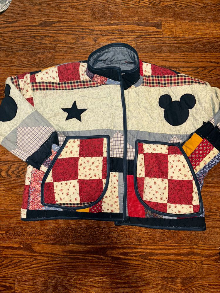 Disney Mickey Quilt Jacket