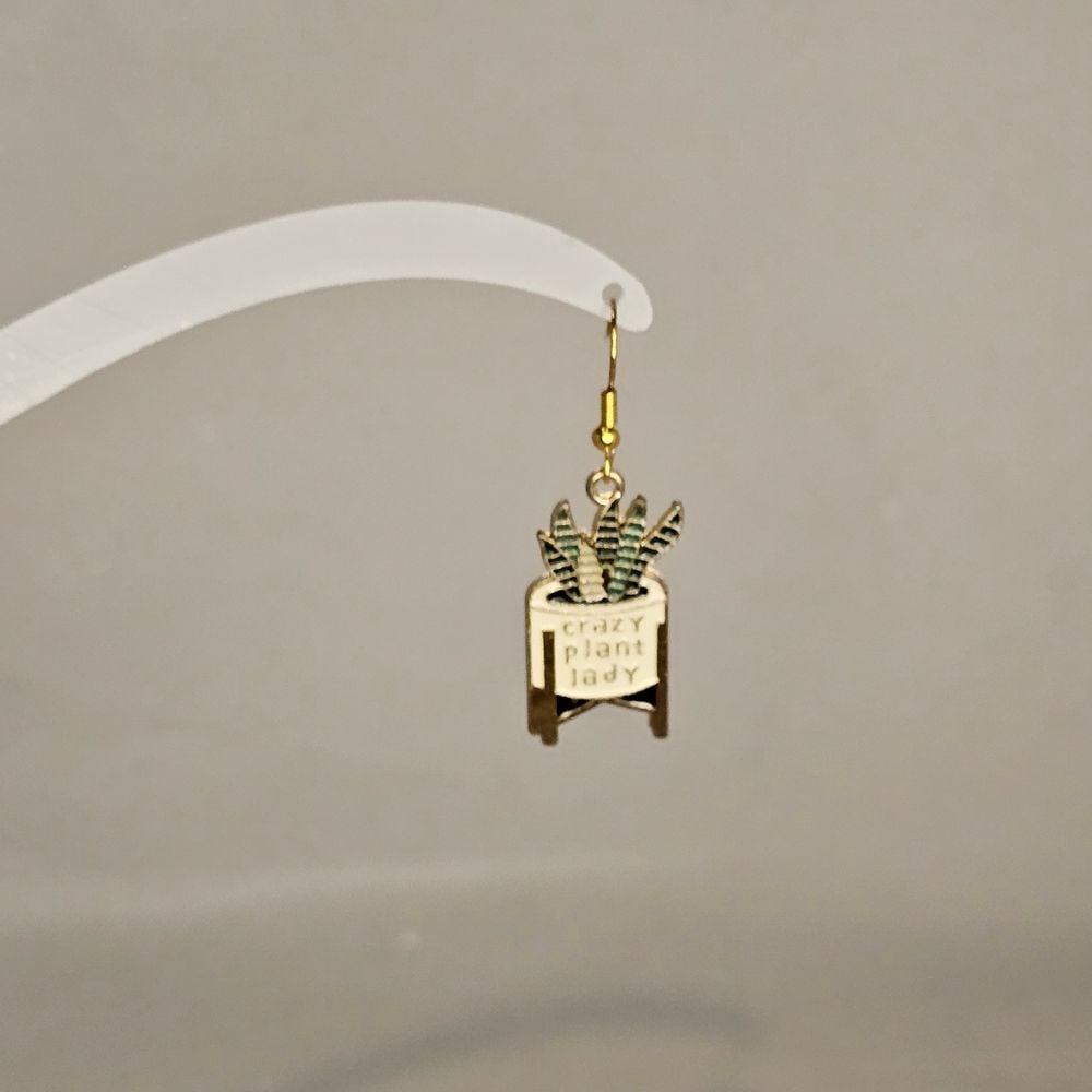 Item #211 Plant Earring
