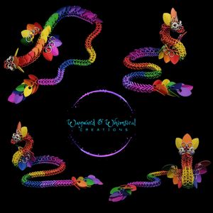Soild rainbow dragon