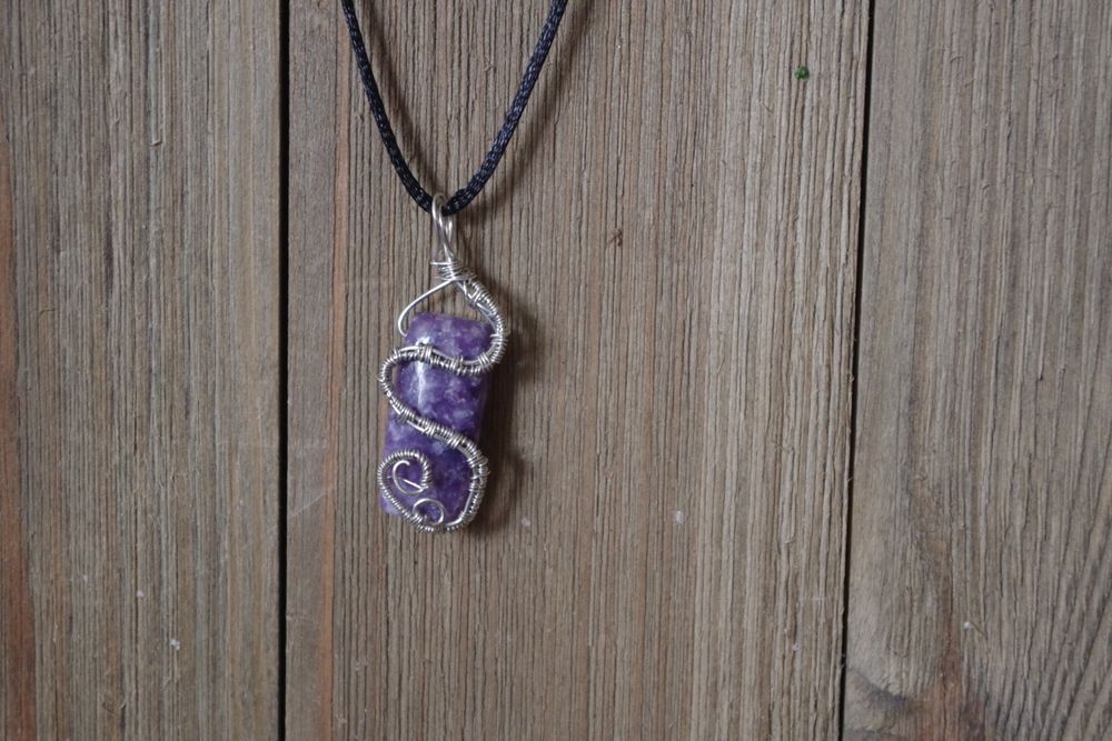 Lepidolite Pendant