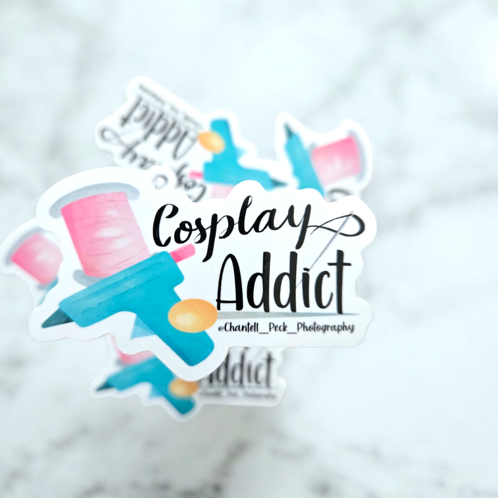 Cosplay Addict Sticker