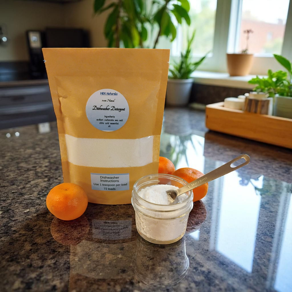 All Natural Dishwasher Detergent - Eco Friendly 72 Loads