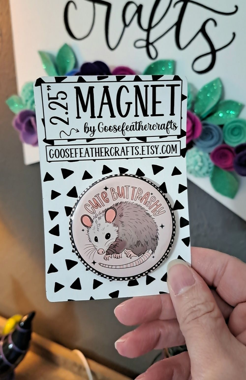 Novelty Magnet --- 2.25" Round Magnet