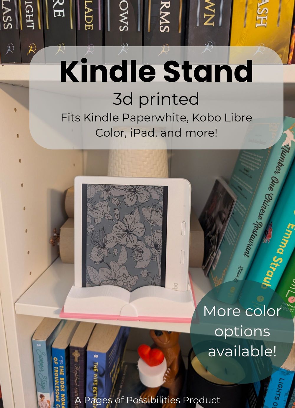 Bookish Kindle Stand