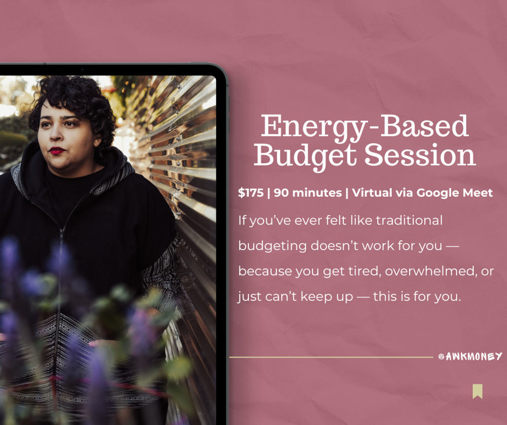 Energy-Based Budget Session