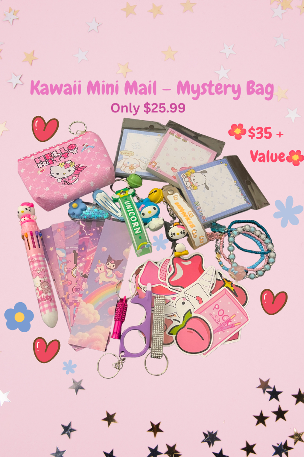 Kawaii Cuties Mini Mail - Mystery Bag
