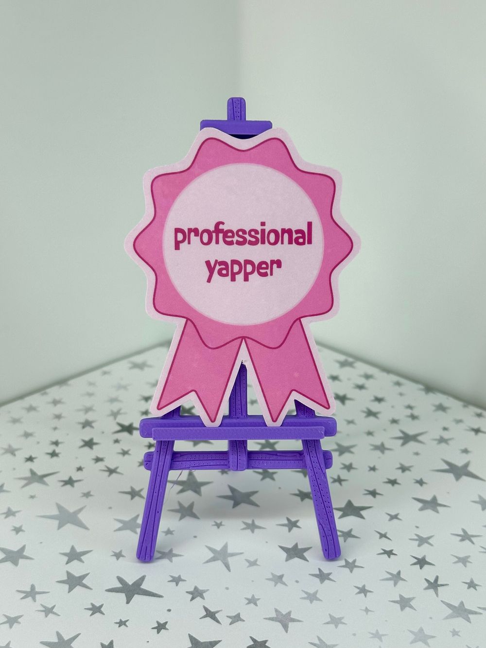 professional yapper sticker
