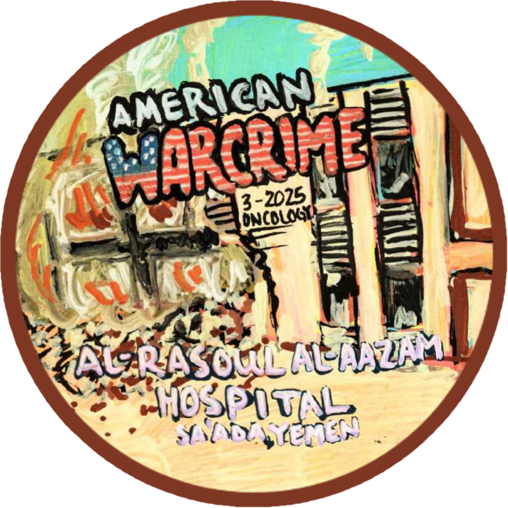 American Warcrime. Yemen Cancer Hospital Bombed 3/25