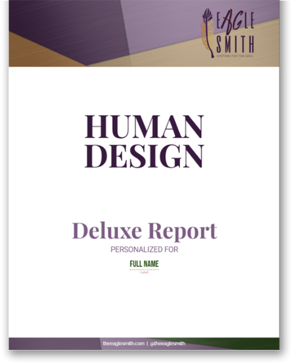 Deluxe Human Design Report