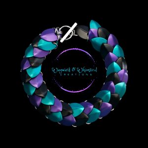 Black, Purple, & Teal