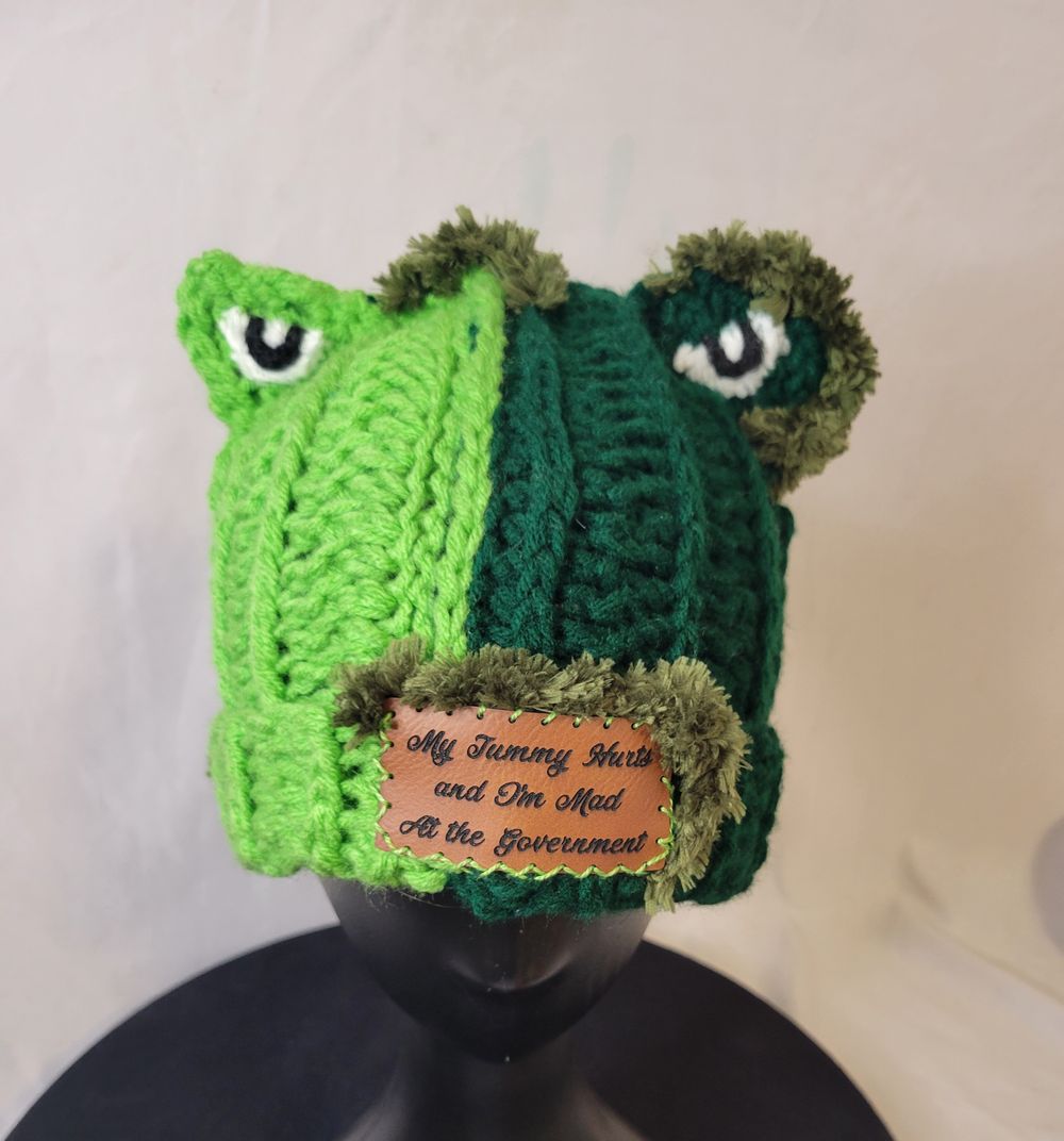 Rebel Frog Hat Small