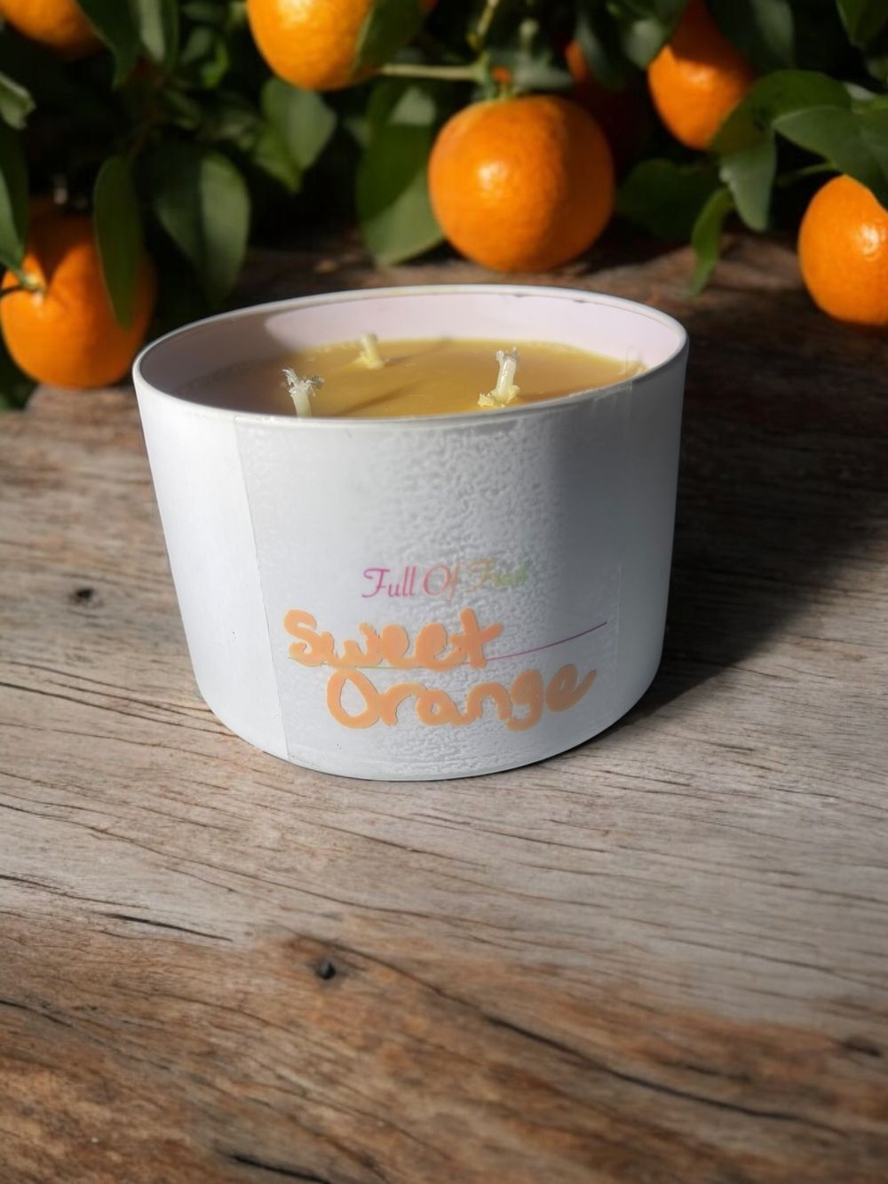 Sweet orange 🍊 8 oz. Candle