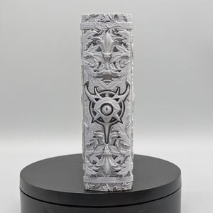 The spine of the tome.