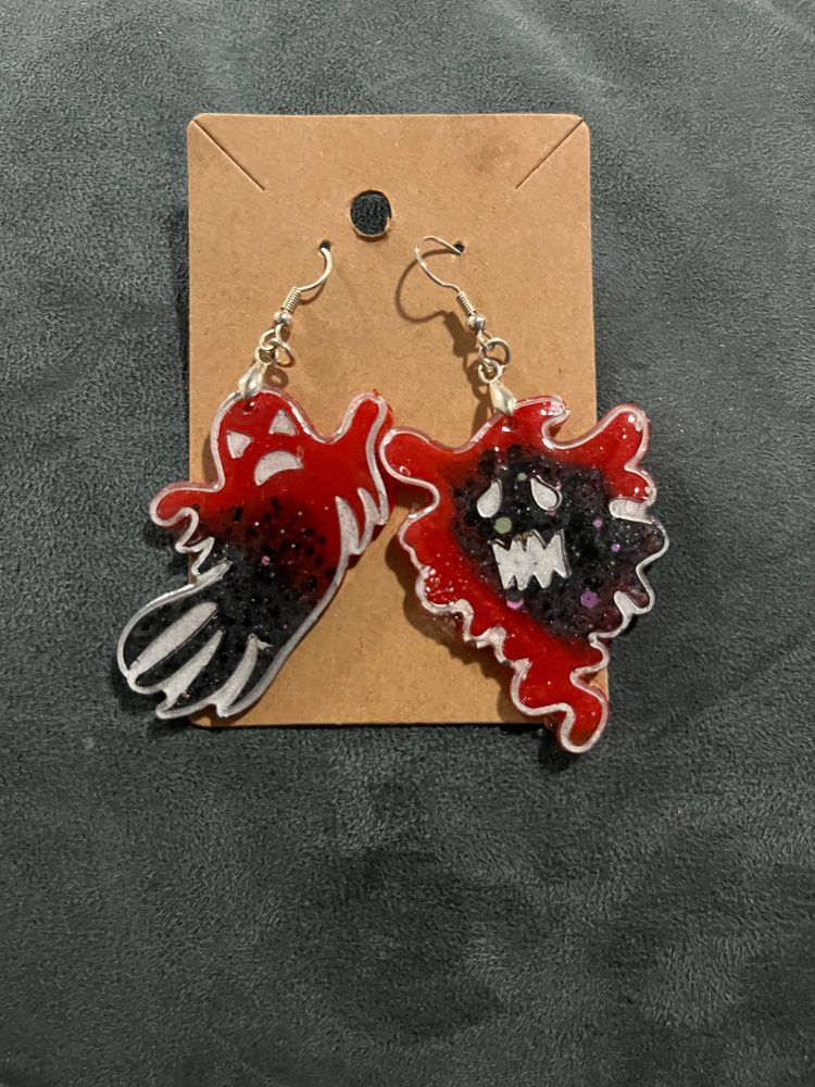 Ghost earrings 