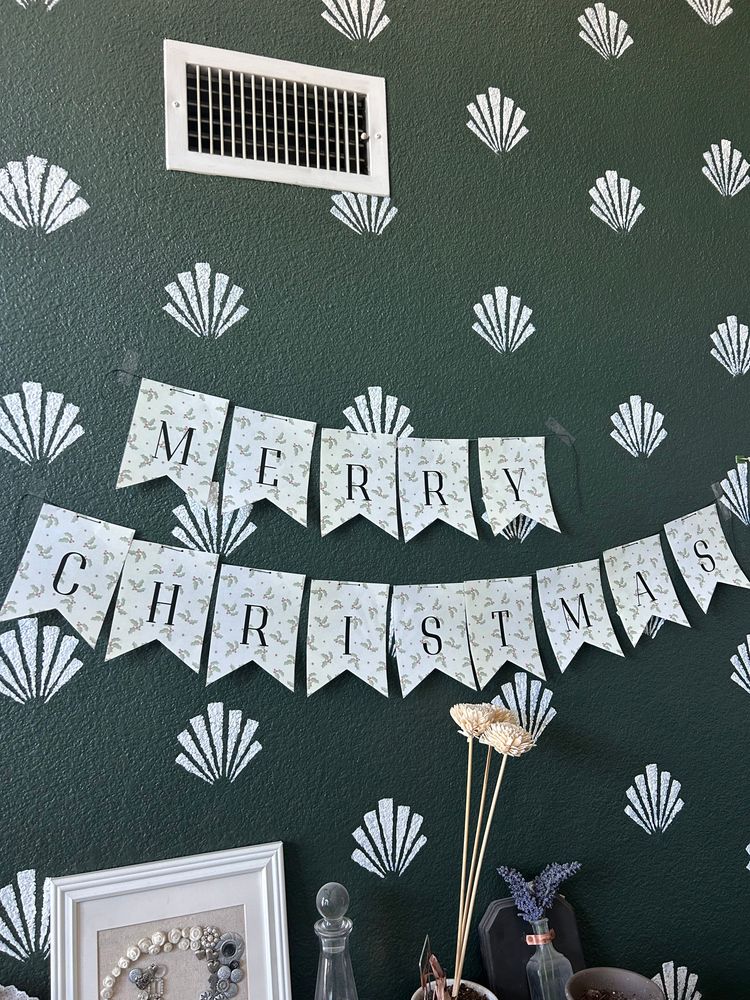 Merry Christmas banner 