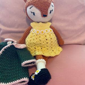 Fanny in her dress