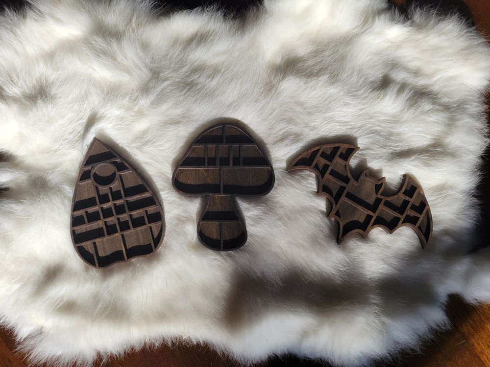 Mini Curio Trays for Crow Mix or Other Trinkets