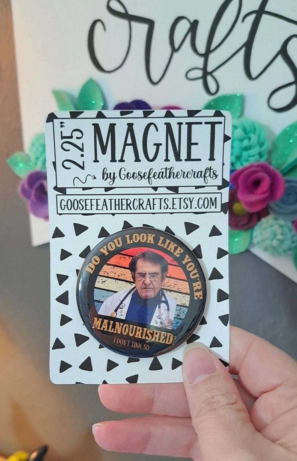Novelty Magnet --- 2.25" Round Magnet