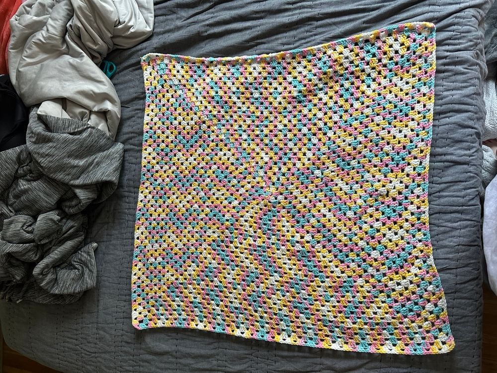 Hand made baby blanket 