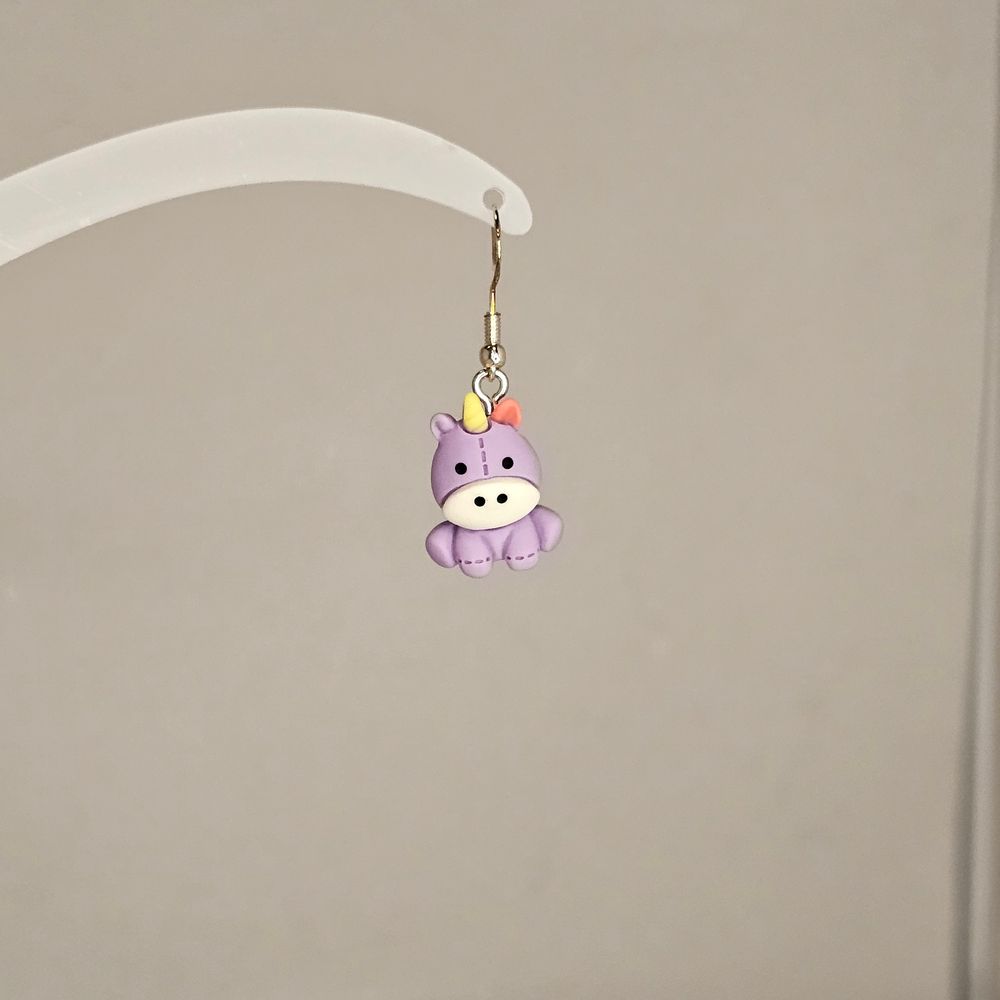 Item #247 Unicorn Earring