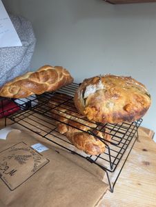 Right front Jalapeno cheddar sourdough 