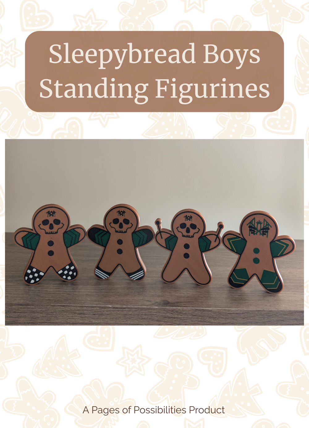 Sleepbread Boys - Standing Figurines