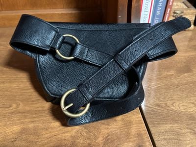 belt and buckle detail