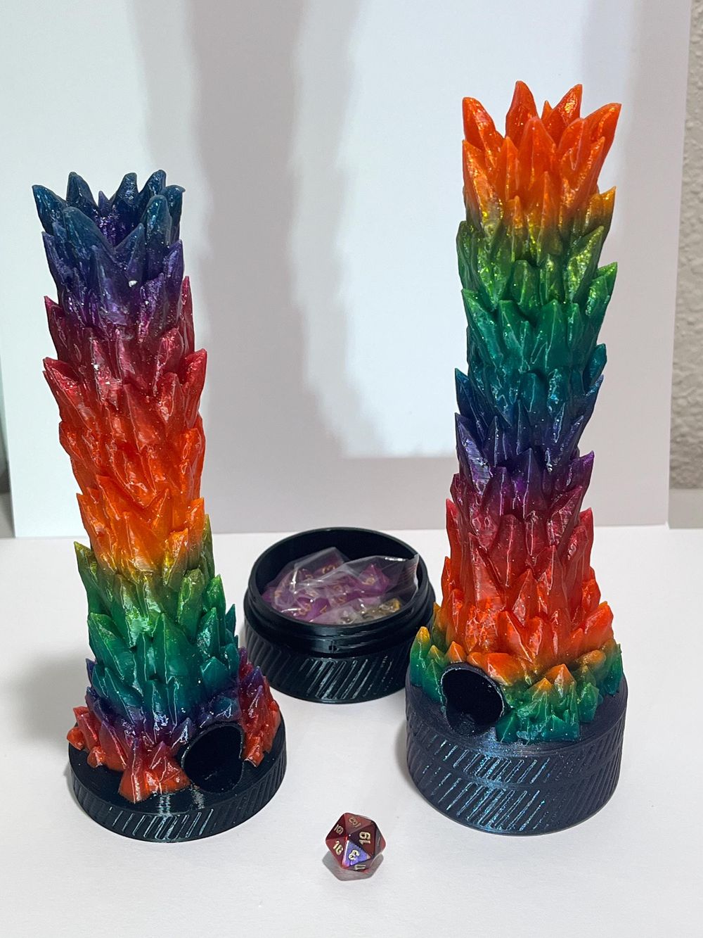 Crystal Tower Mini Dice Roller