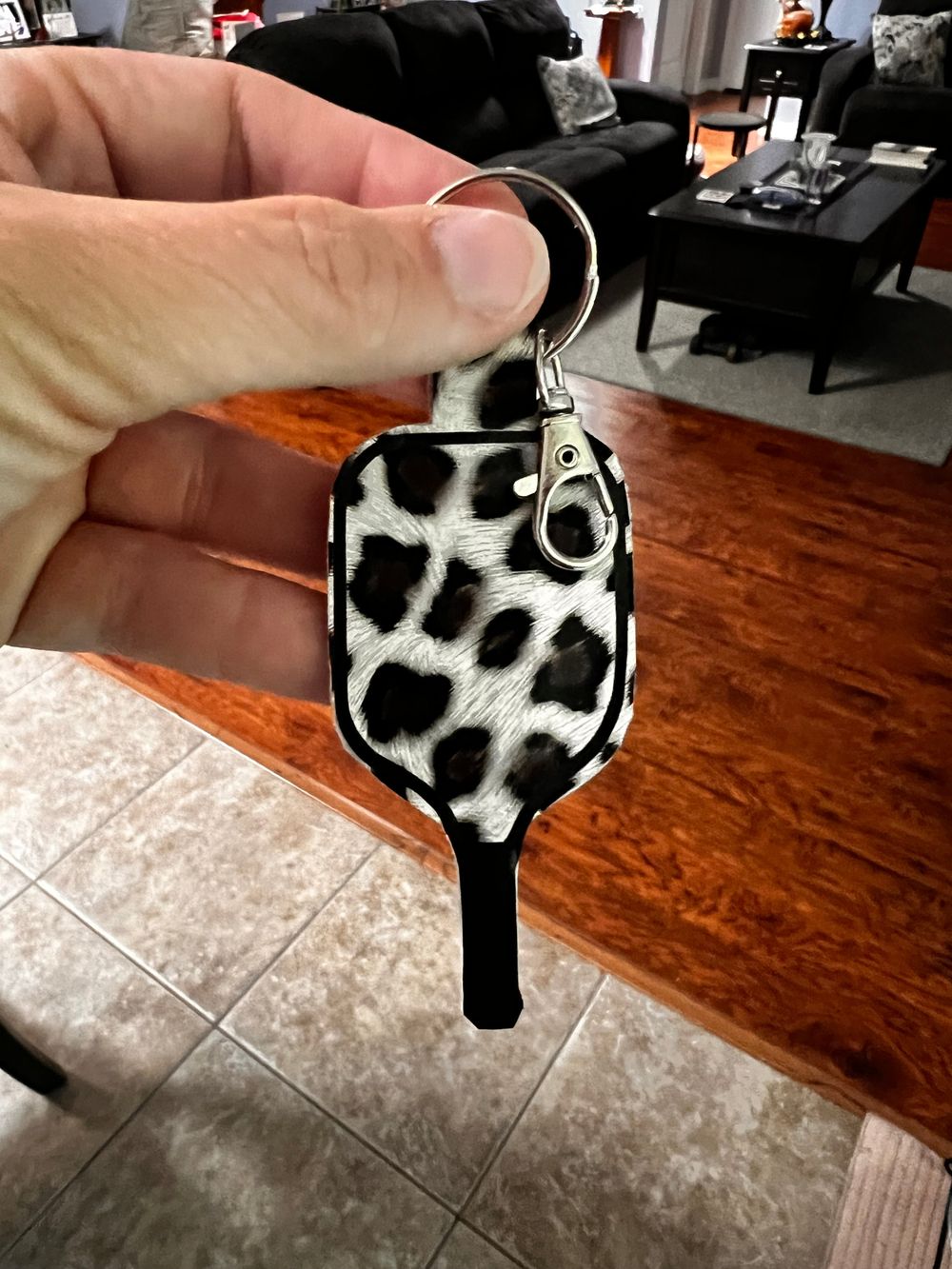 Leopard Keychain