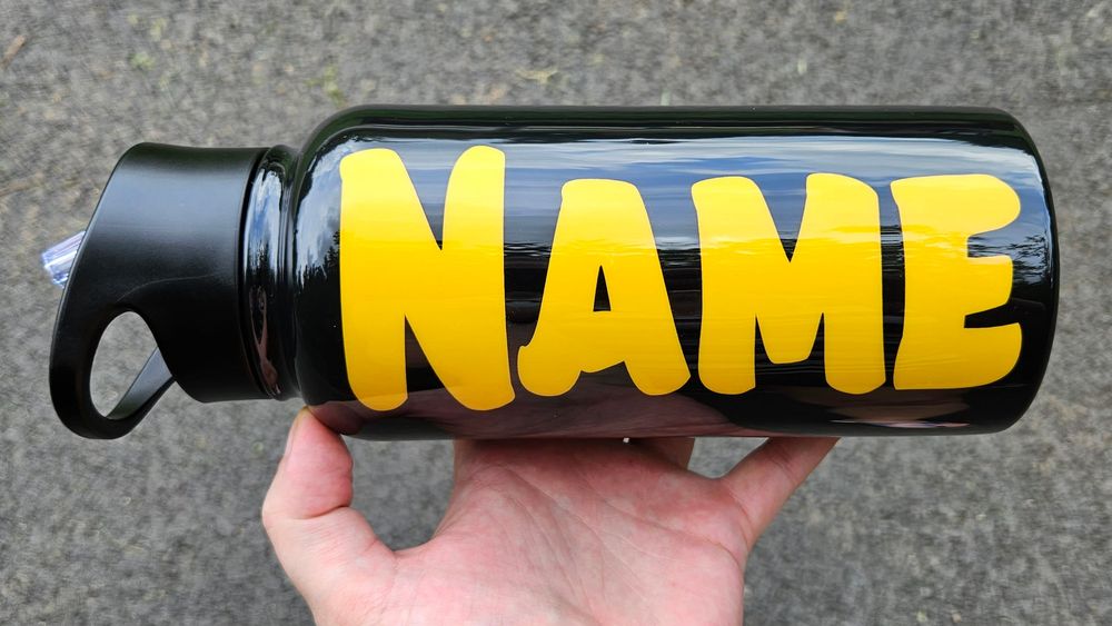 Water Bottle Personalization Add-on