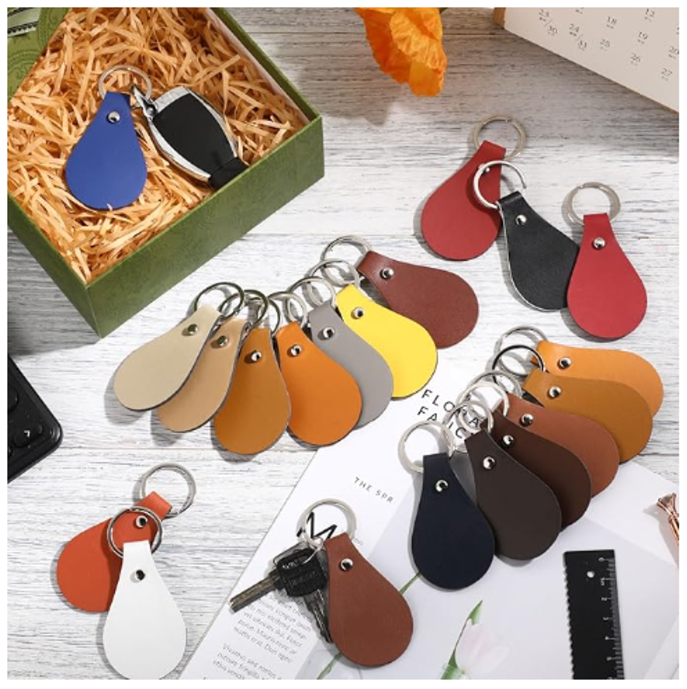 Customize Your Own Leather Keychain!!!