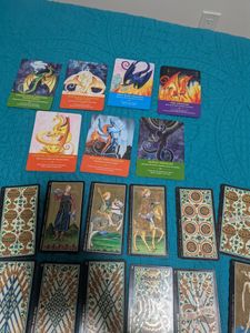 Dragon and tarot 