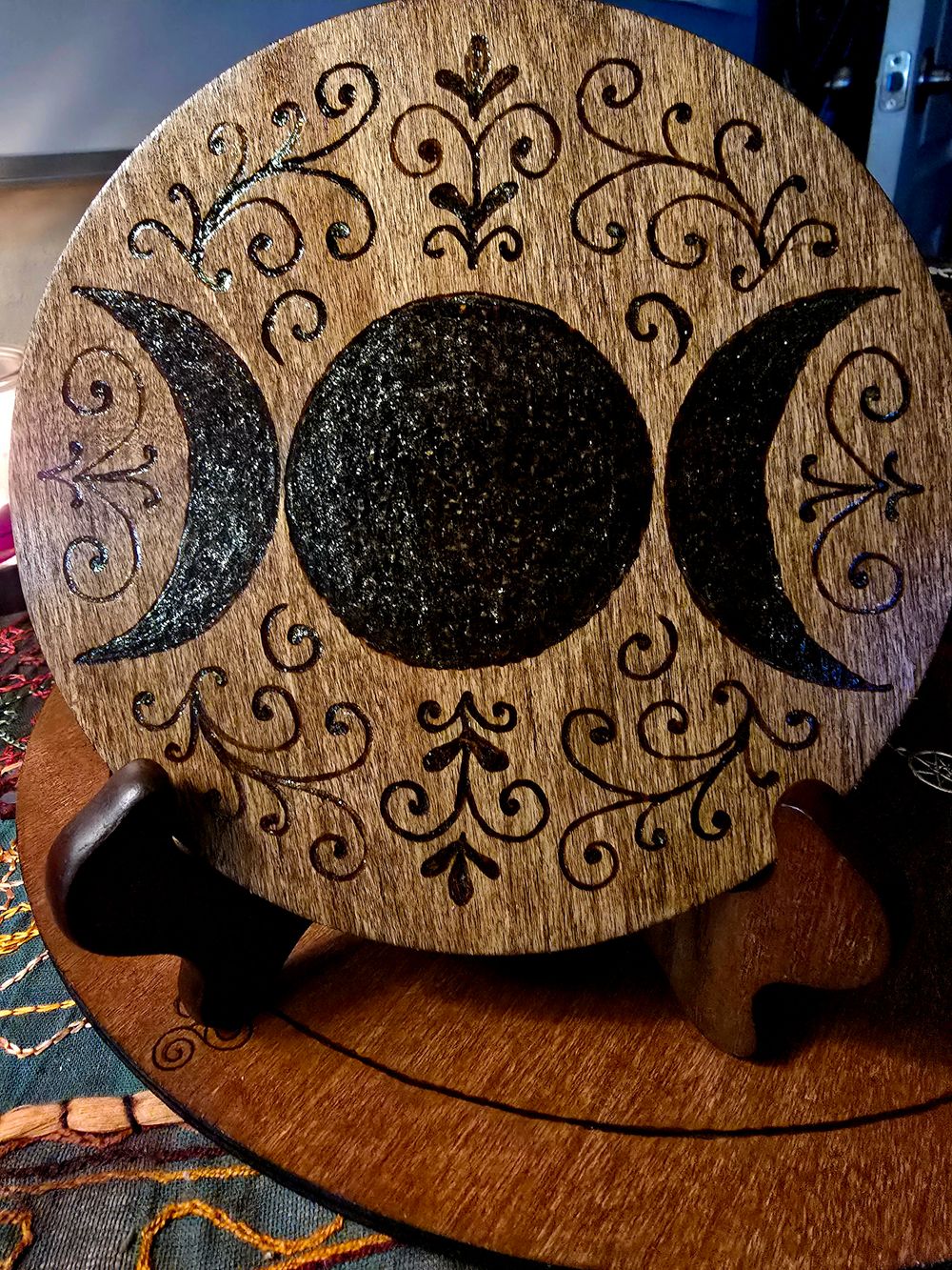 God & Goddess Reversible Altar Tile